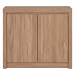 NPD Furniture Larson Cabinet 2 Doors in Terra Oak