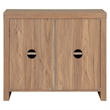 NPD Furniture Larson Cabinet 2 Doors in Terra Oak