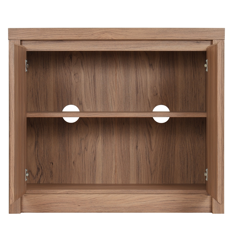 NPD Furniture Larson Cabinet 2 Doors in Terra Oak