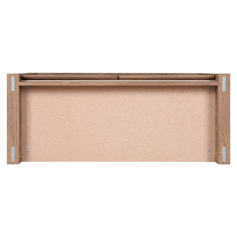NPD Furniture Larson Cabinet 2 Doors in Terra Oak