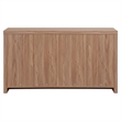 NPD Furniture Larson Dresser 6 Drawers in Terra Oak