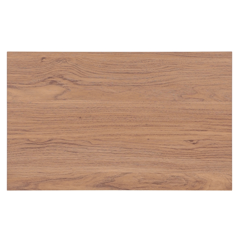 NPD Furniture Larson Side/End Table in Terra Oak
