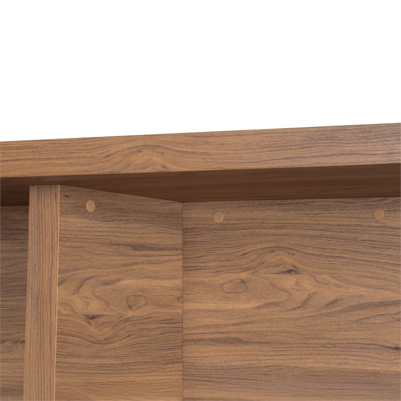 NPD Furniture Larson Side/End Table in Terra Oak