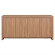 NPD Furniture Larson Buffet/Sideboard 4 Doors in Terra Oak