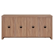 NPD Furniture Larson Buffet/Sideboard 4 Doors in Terra Oak