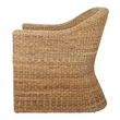 New Pacific Direct Earwyn Abaca Accent Arm Chair in Natural