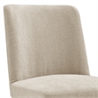 NPD Furniture Cayden Chenille Dining Side Chair in Millburry Beige