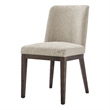 NPD Furniture Cayden Chenille Dining Side Chair in Millburry Beige