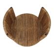 NPD Furniture Kanza Abaca Round Nesting Coffee Table Set of 2 in Natural