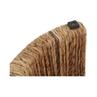 NPD Furniture Kanza Abaca Round Nesting Coffee Table Set of 2 in Natural