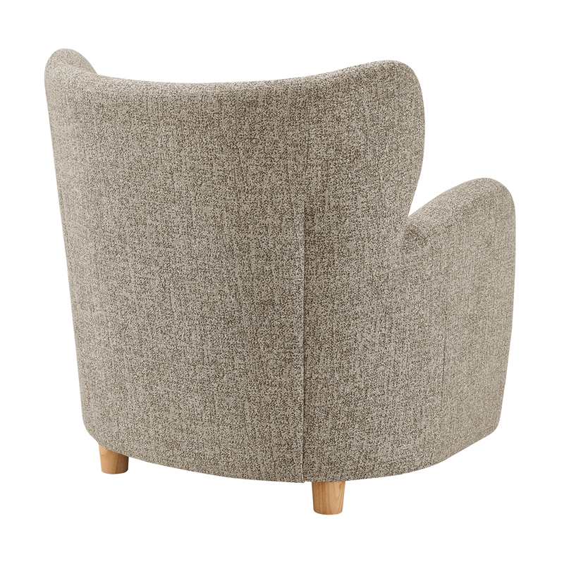 New Pacific Direct Tiffani Chenille Accent Arm Chair in Nexa Green