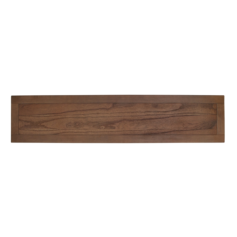 NPD Furniture Armoni 4-Door Wood Buffet in Walnut