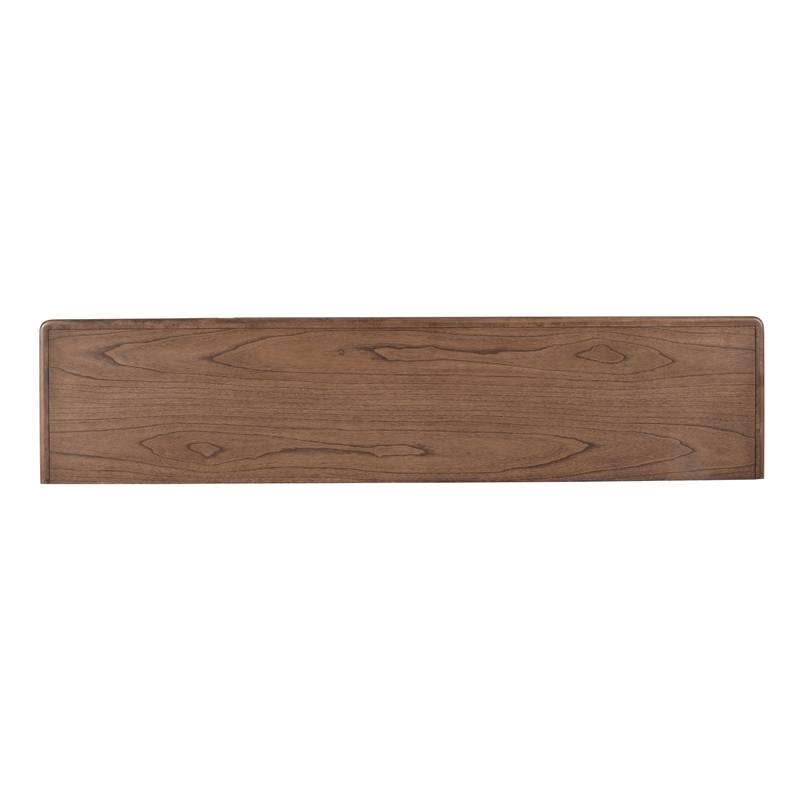 NPD Furniture Harlyn 4-Door Wood Buffet in Walnut