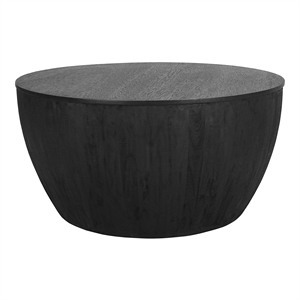 NPD Furniture Sloane Wood Coffee Table in Black