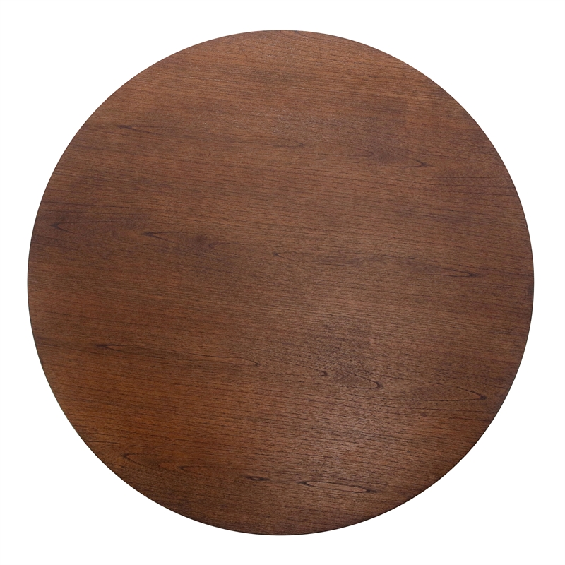NPD Furniture Sloane Wood Coffee Table in Walnut