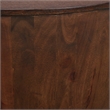 NPD Furniture Sloane Wood Coffee Table in Walnut