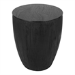 NPD Furniture Sloane Wood Accent Table in Black