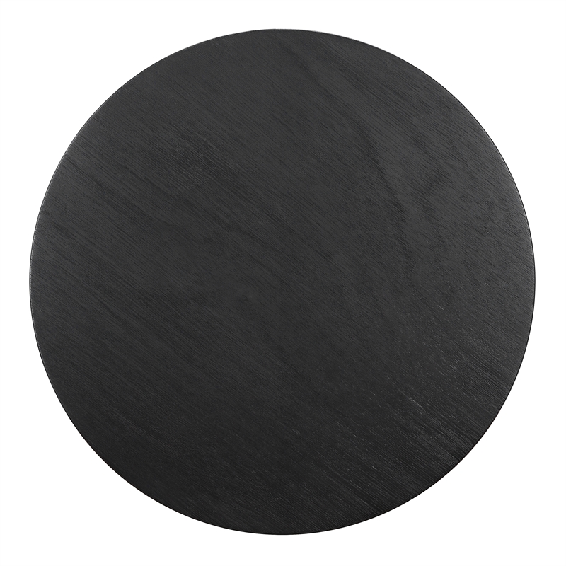 NPD Furniture Sloane Wood Accent Table in Black