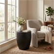NPD Furniture Sloane Wood Accent Table in Black