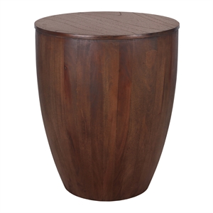 NPD Furniture Sloane Wood Accent Table in Walnut