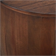 NPD Furniture Sloane Wood Accent Table in Walnut