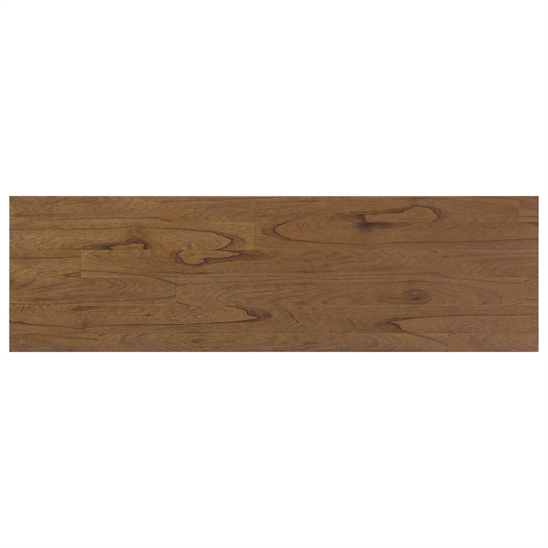 Kingston Herringbone 6-Drawer Dresser - Hazelnut Brown - Wood