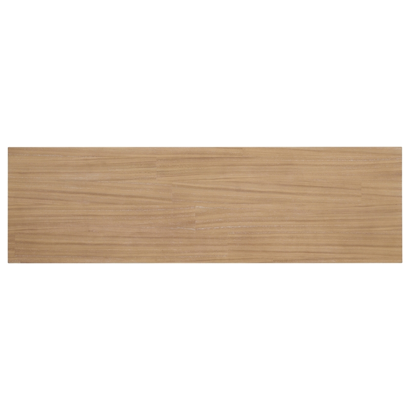 Kingston Herringbone 6-Drawer Dresser - Light Natural - Wood