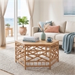 NPD Furniture - Kano Coffee Table - Natural Wheat Rattan Base - Coastal