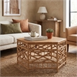 NPD Furniture - Kano Coffee Table - Natural Wheat Rattan Base - Coastal