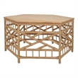 NPD Furniture - Kano Coffee Table - Natural Wheat Rattan Base - Coastal