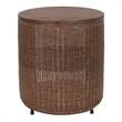 NPD Furniture - Zayn Accent Table - Cane Brown Rattan Base - Coastal