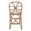 NPD Furniture - Eira Rattan Counter Stool - White - Natural Wheat Rattan