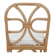 NPD Furniture - Eira Rattan Counter Stool - White - Natural Wheat Rattan