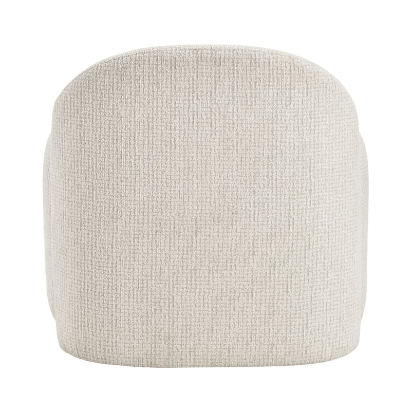NPD Furniture - Virelle Accent Chair - Mila Ivory - Engineered Wood