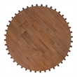 NPD Furniture - Bexa Coffee Table - Cane Brown Rattan Base - Wood Top