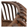NPD Furniture - Bexa Coffee Table - Cane Brown Rattan Base - Wood Top