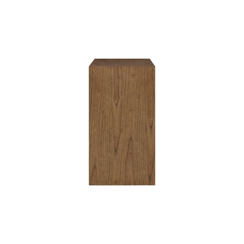 NPD Furniture - Kingston Herringbone Accent Table - Hazelnut Brown - 30