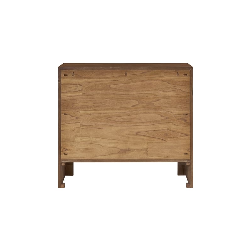 NPD Furniture - Kingston Herringbone Accent Table - Hazelnut Brown - 30