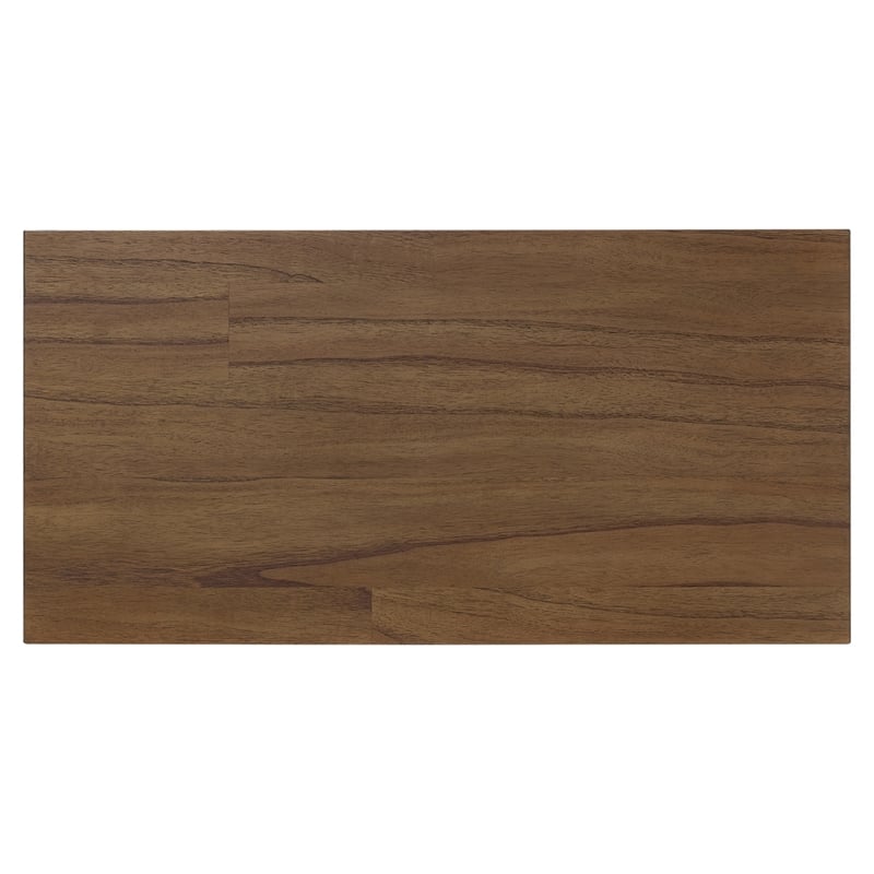 NPD Furniture - Kingston Herringbone Accent Table - Hazelnut Brown - 30