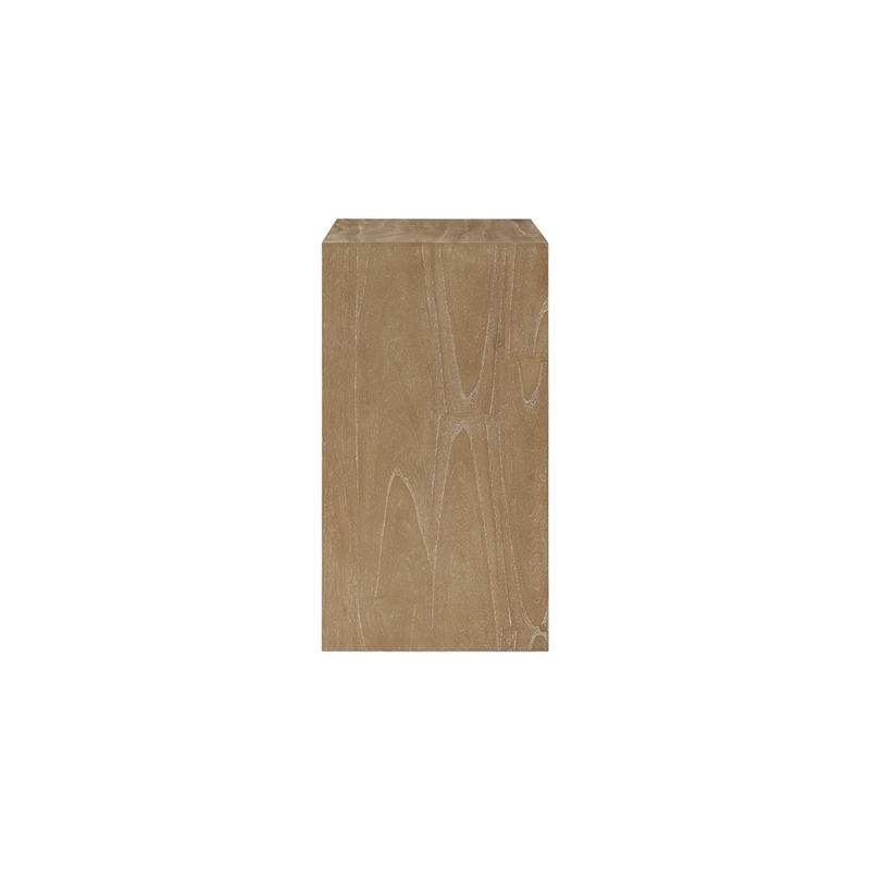 NPD Furniture - Kingston Herringbone Accent Table - Light Natural - 30