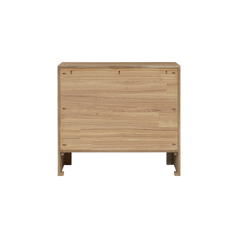 NPD Furniture - Kingston Herringbone Accent Table - Light Natural - 30
