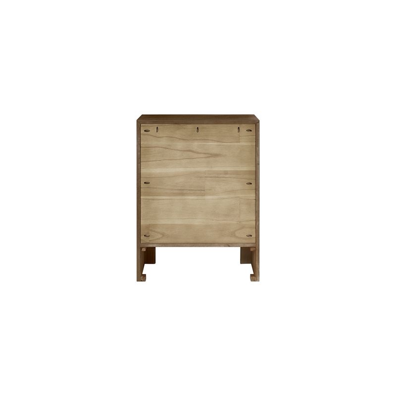 NPD Furniture - Kingston Herringbone Accent Table - Hazelnut Brown - 20