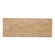 NPD Furniture - Sorea Console - Natural Wheat Rattan Base - Wood Top