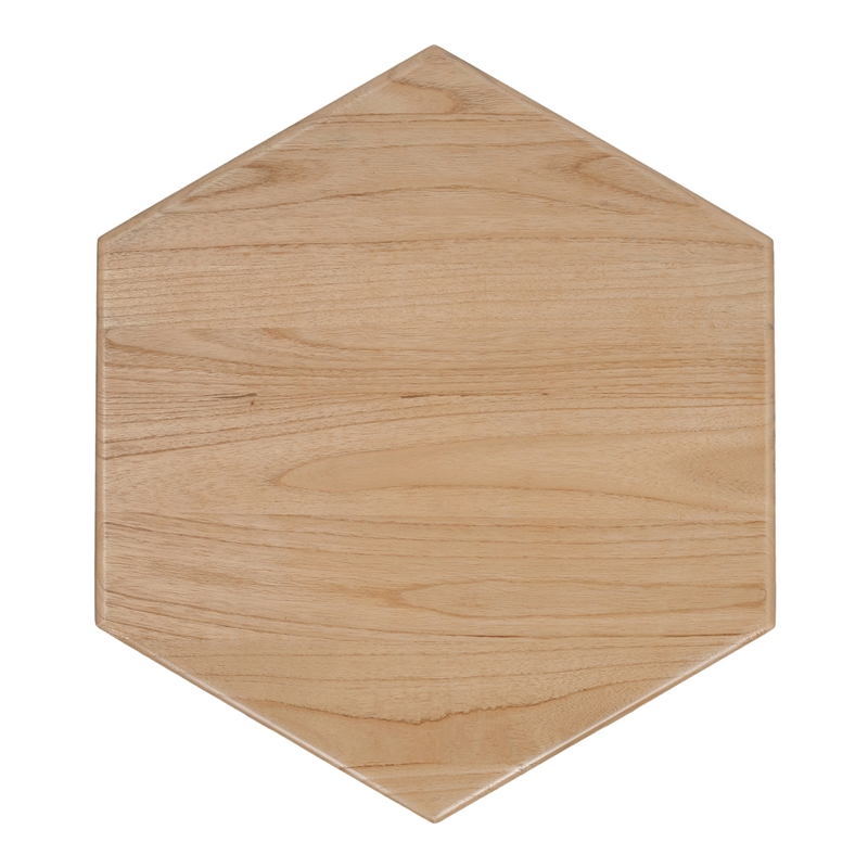 NPD Furniture - Kano Accent Table - Natural Wheat Rattan Base - Wood Top