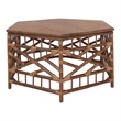 NPD Furniture - Kano Coffee Table - Cane Brown Rattan Base - Wood Top