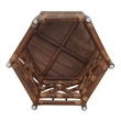 NPD Furniture - Kano Accent Table - Cane Brown Rattan Base - Wood Top
