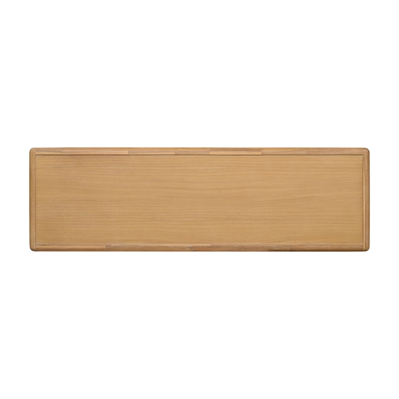 Rosette 6-Drawer Dresser - Light Natural - Acacia - Bedroom Furniture