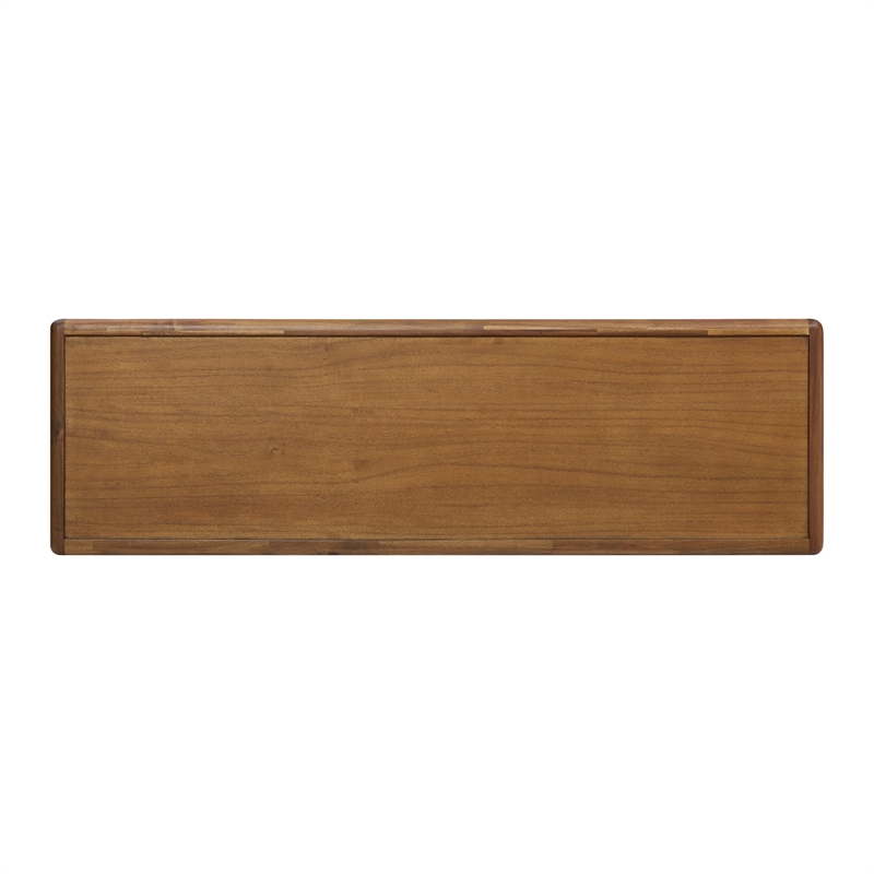 Rosette 6-Drawer Dresser - Hazelnut Brown - Acacia - Bedroom Furniture