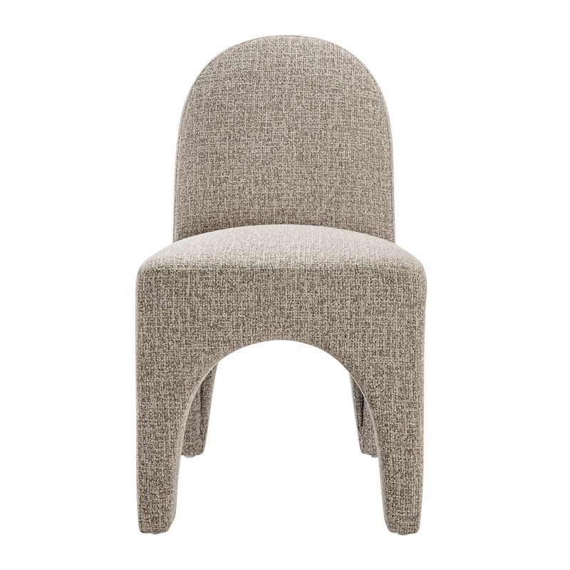 NPD Furniture - Vano Dining Side Chair - Nara Sand Chenille - Modern