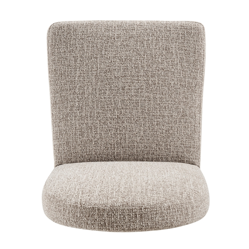 NPD Furniture - Vano Dining Side Chair - Nara Sand Chenille - Modern